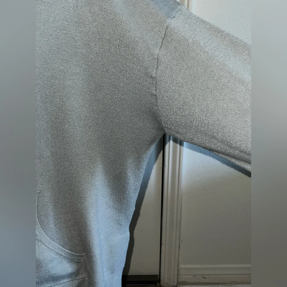 2/30 Womens Gray Grunge‎ Pullover Gorpcore Hoodie Leisurewear Sz large